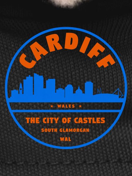 Cardiff Skyline Badge