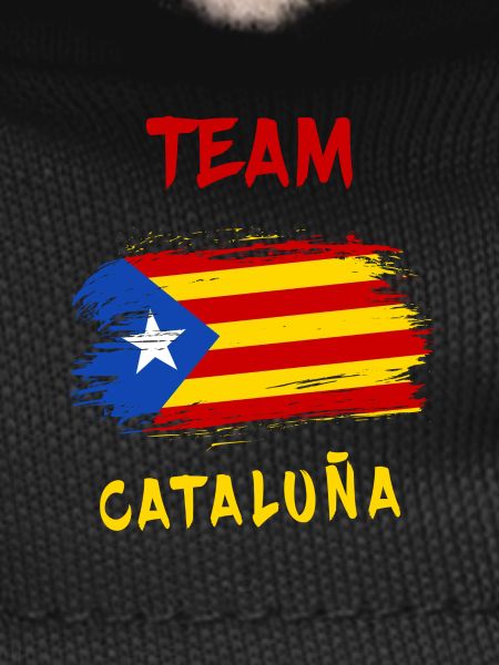 Team Catalonia flag design