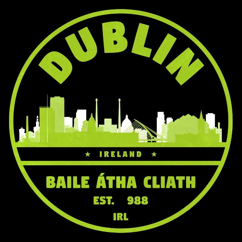 Dublin Skyline Stamp