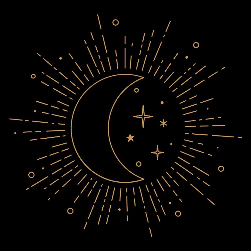 Ciel étoilé de la Lune