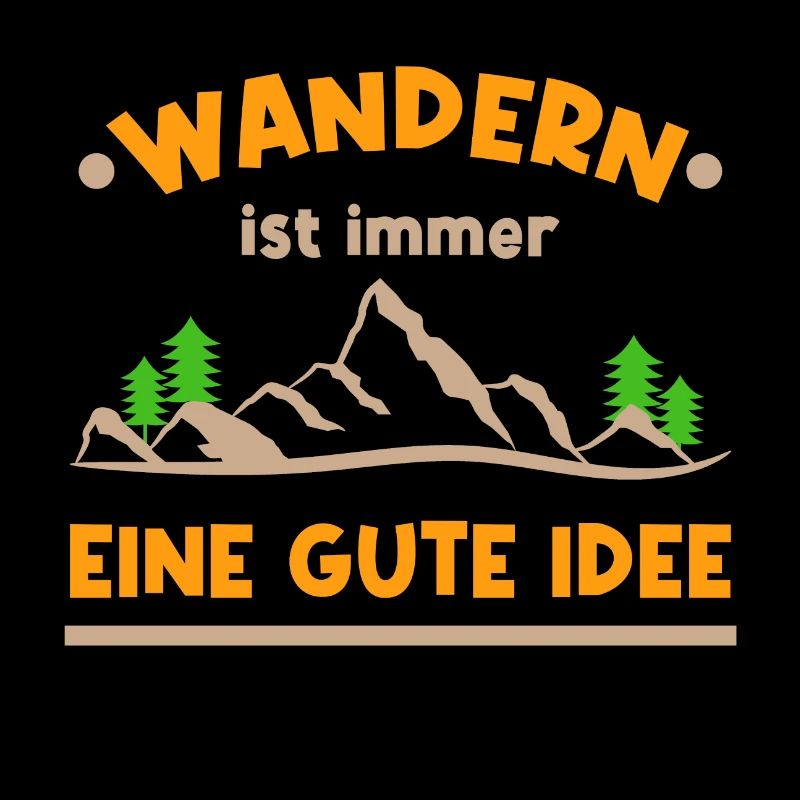Naturerlebnis Wandern Statement Berge Wanderwege