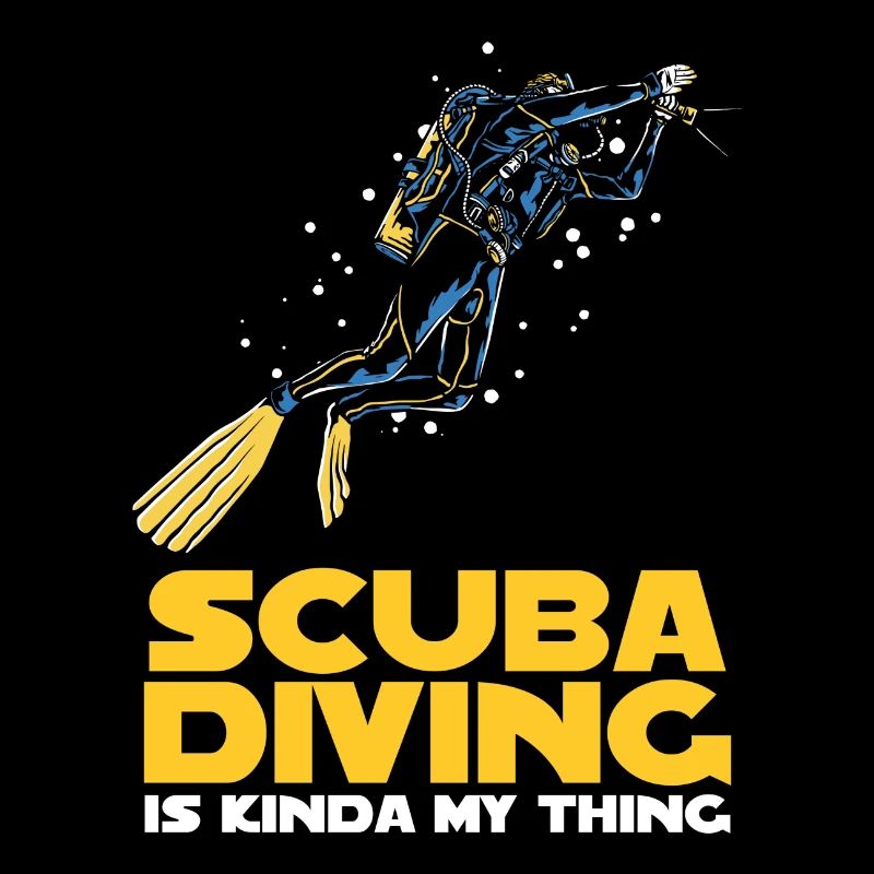 Scuba Diver Tauchlehrer Design
