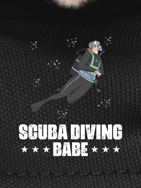 Scuba Diving Spearfishing Design