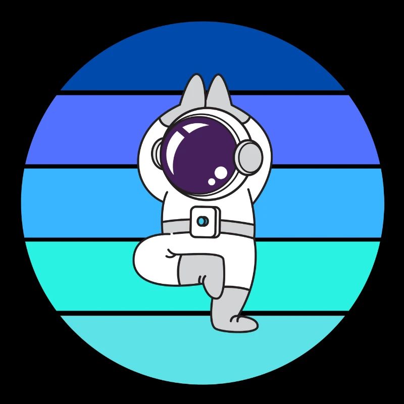 astronaut, flying rocket space