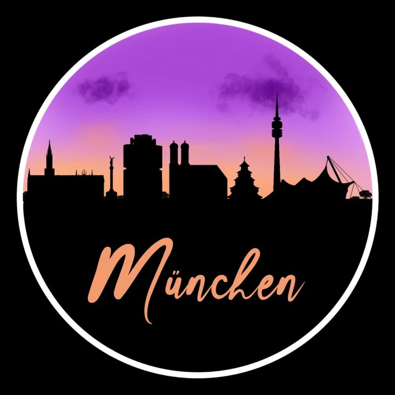 Munich Fine Skyline