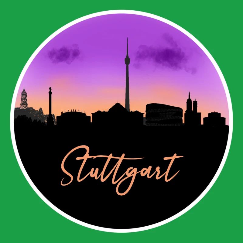 Stuttgart Fine Skyline