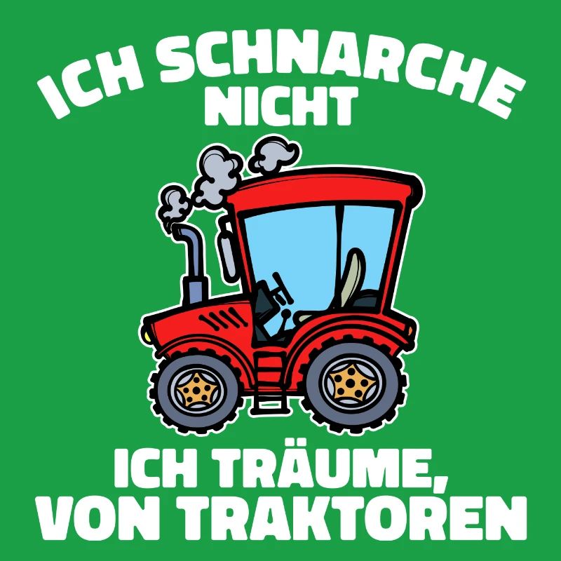 Biobauer Kraftfahrzeug Schlepper Traktor Statement