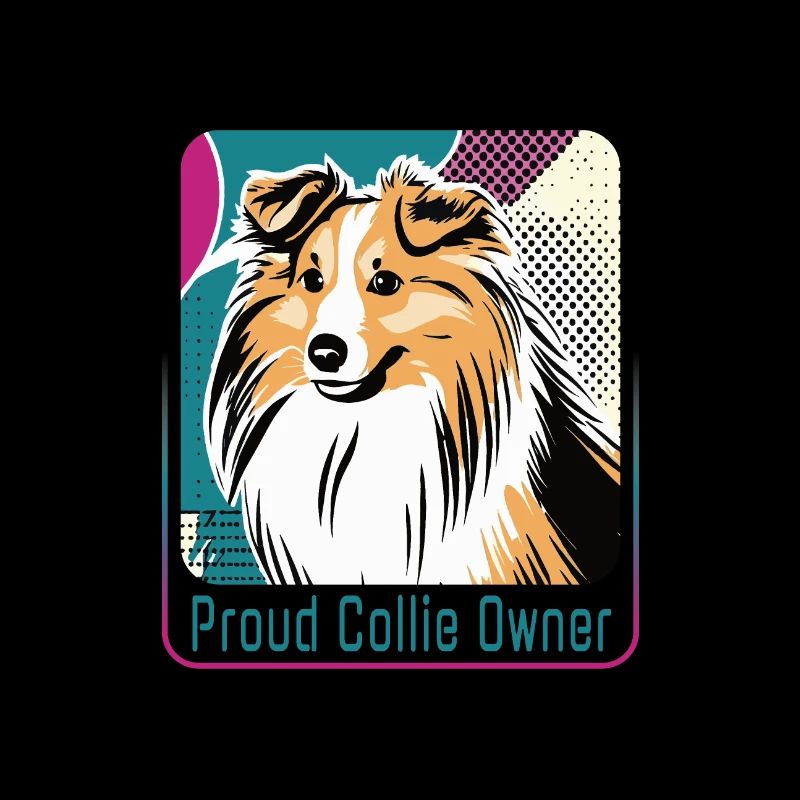 Fier propriétaire de Collie