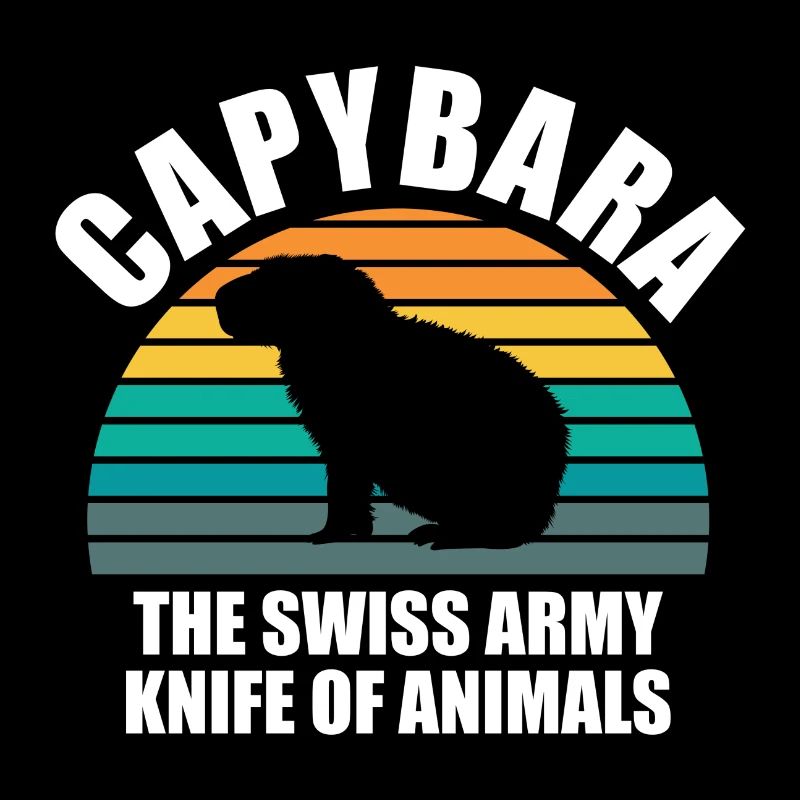Capybara Zoo Animal Design