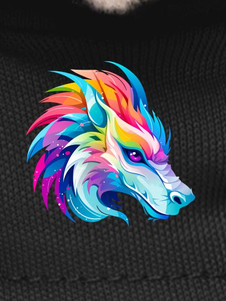Rainbow Dragon Head