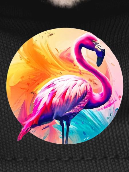 Pink flamingo