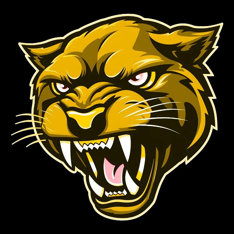 Panther Head Gold