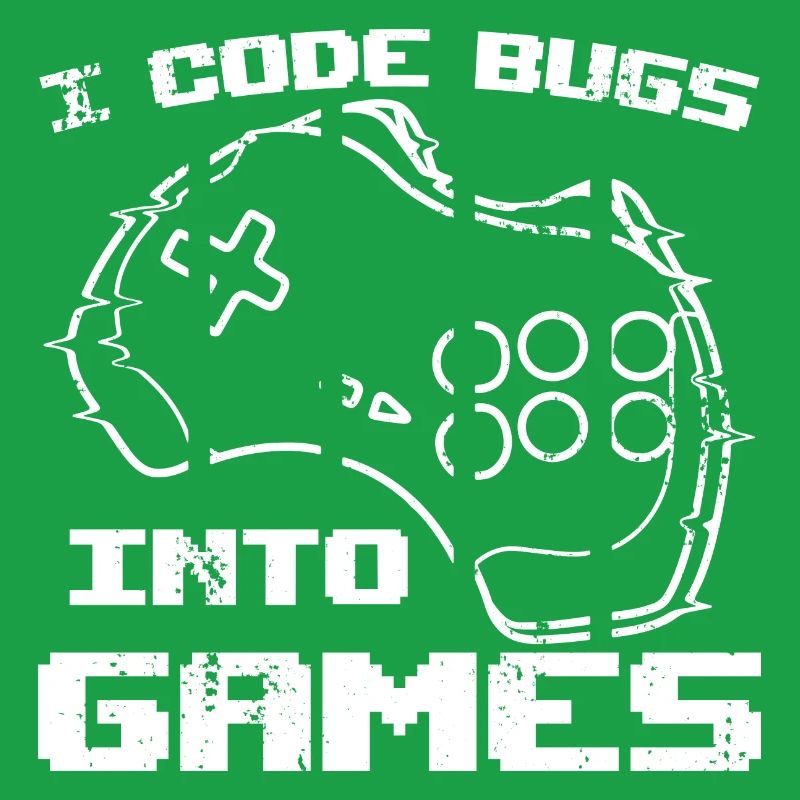 I program bugs in video games