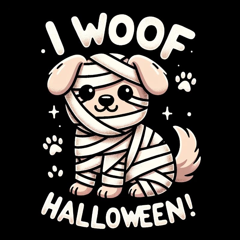 Halloween Mummies Dog