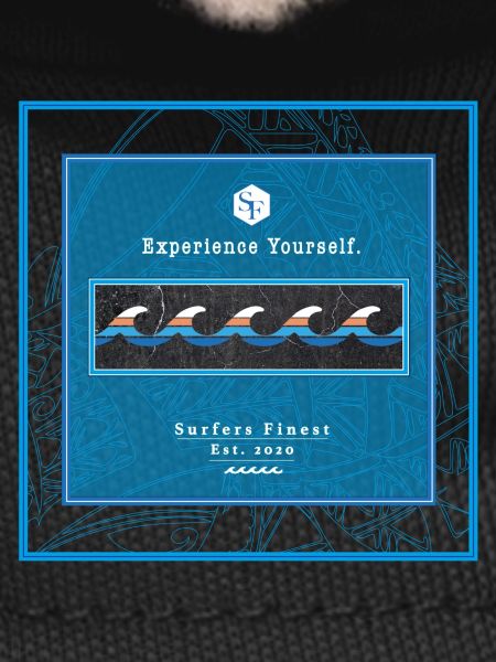 Surf Design Waves Logo Polynesian