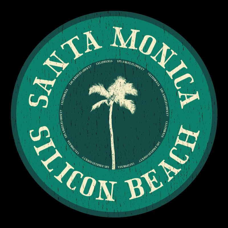Santa Monica Beach Badge