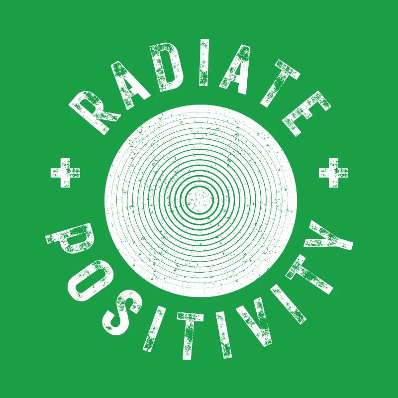 Exuding positivity modern distressed style