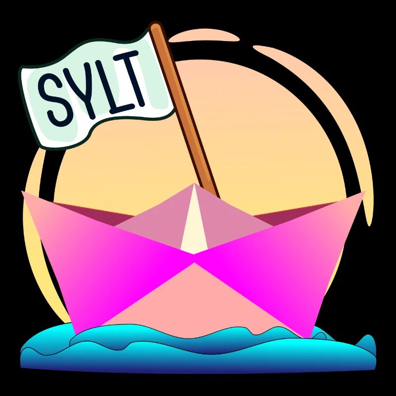 Papierboot - Sylt Norddeutschland - BOOTFAHREN