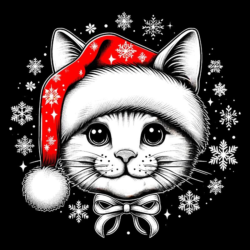 Christmas cat