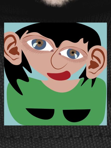 Dark-haired woman