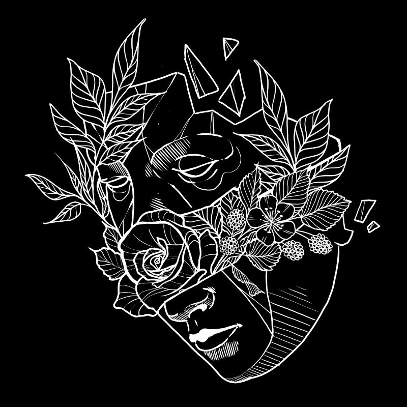 Masque de fleur 2