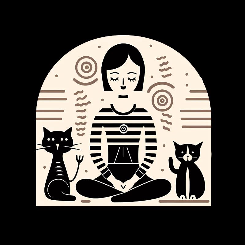 Yoga with Cats