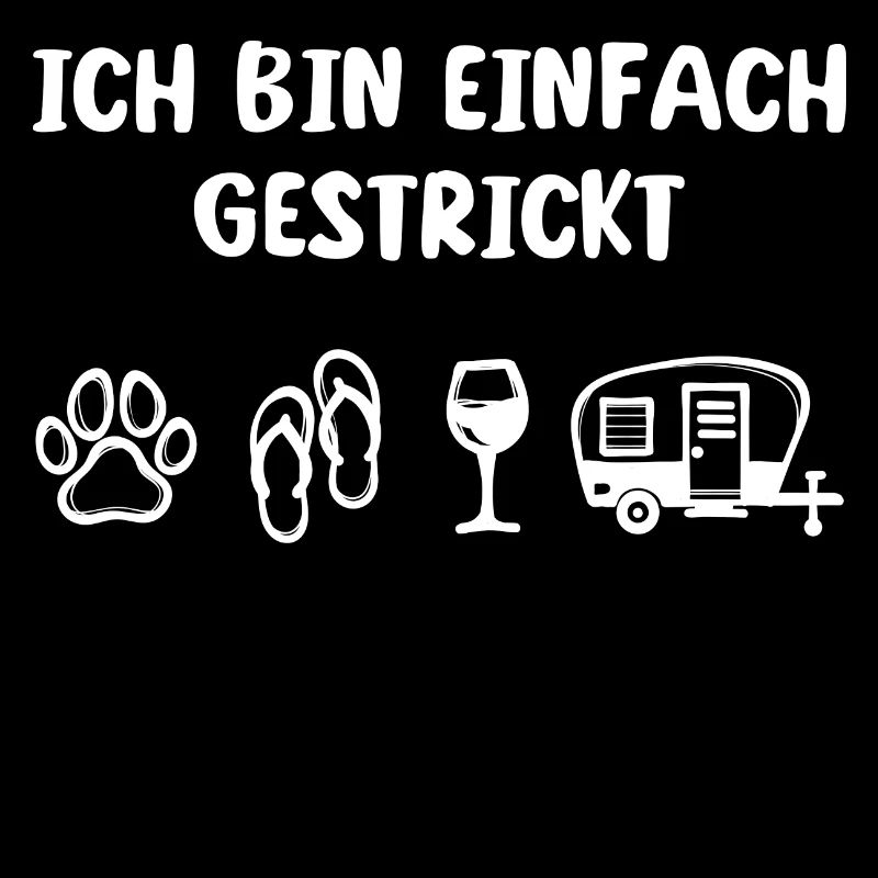 Wanderer Ferien Campen Camping Chillen Camper