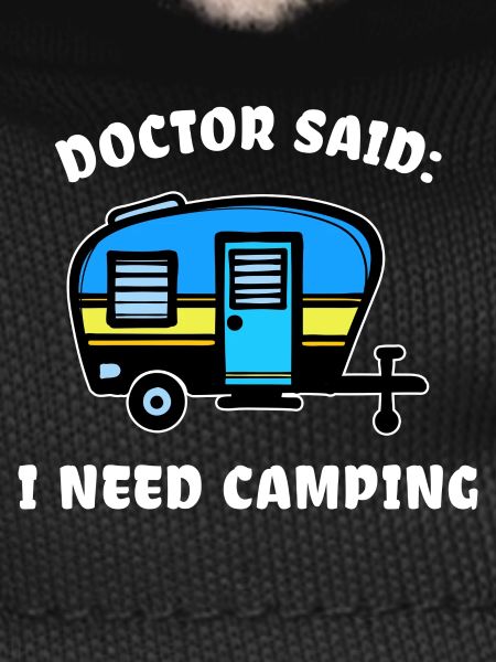 Holiday Statement Caravan Camping Hiker