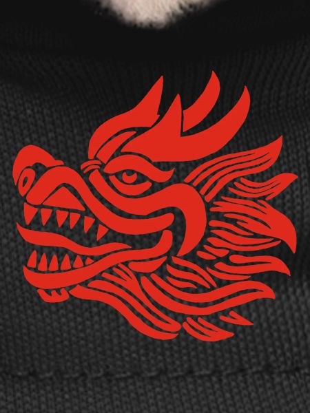 Chinese Dragon Head (Red)