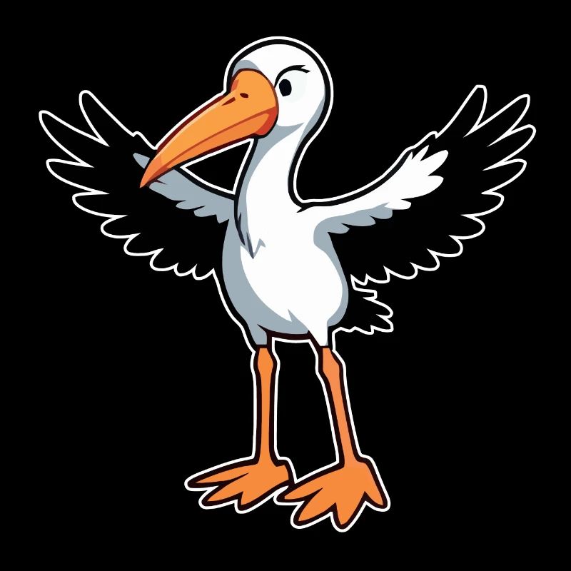Cigogne oiseau