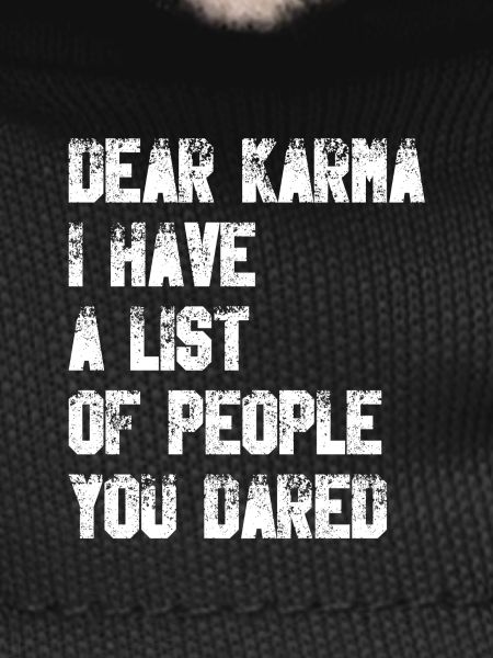 Dear Karma