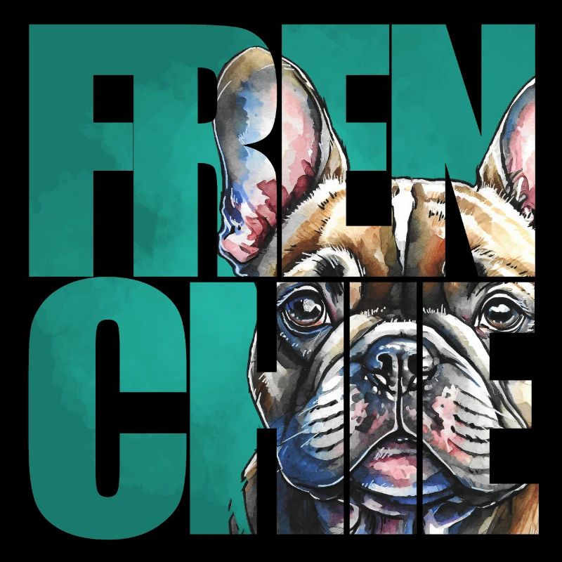 Portrait de bouledogue français