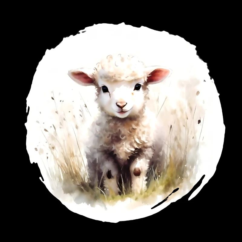 Lamb Watercolor