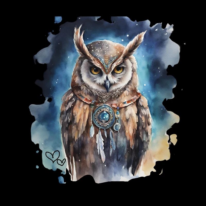 Potere Animale Gufo, Saggezza, Intuizione, Sciamanico