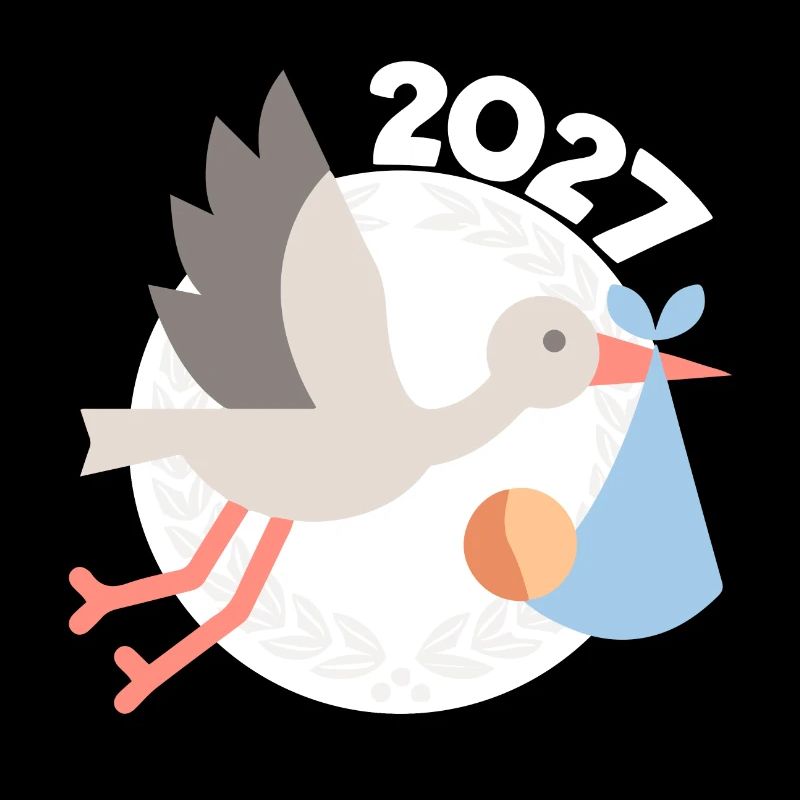 Cigogne avec bébé 2027