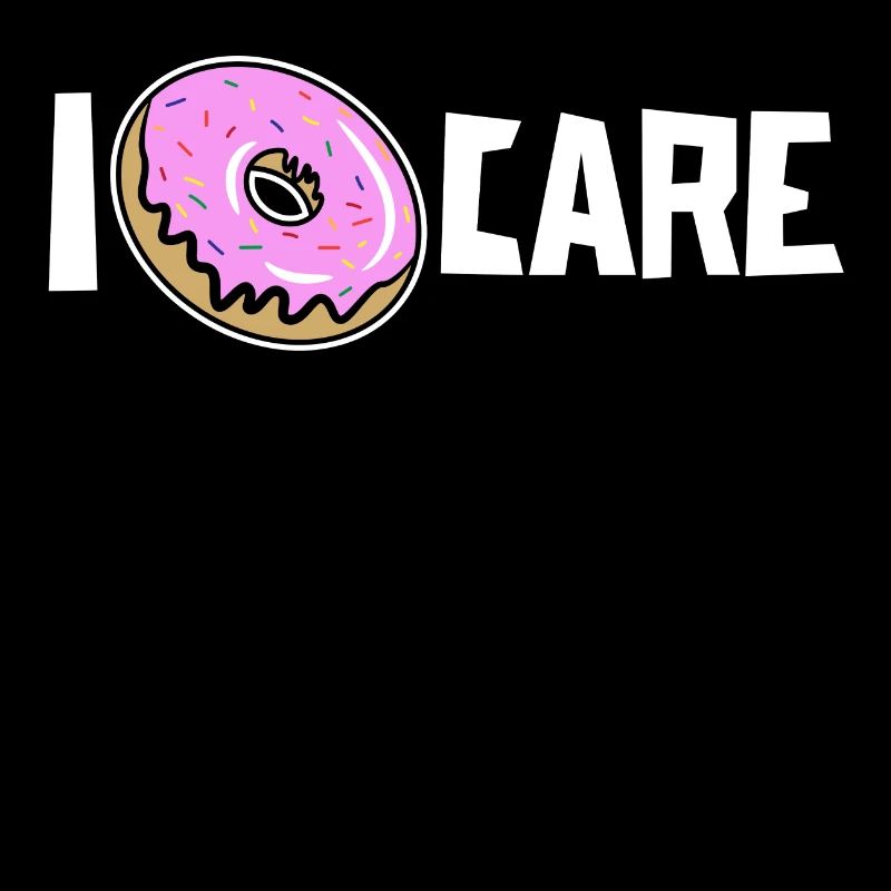 Ist Mir Egal Donut Witzig Statement Haltung