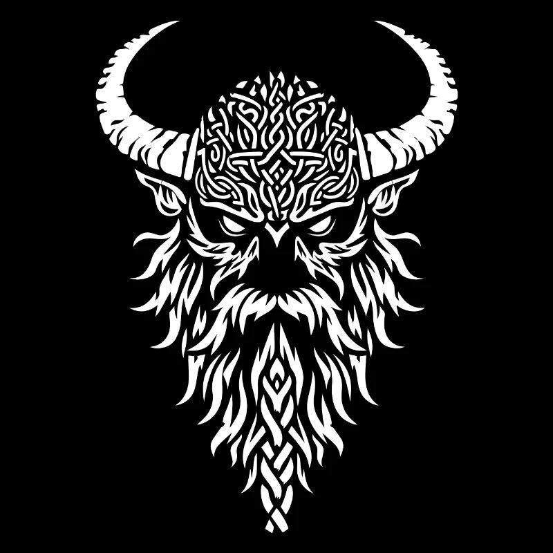 Wikinger-Kriegerkopf