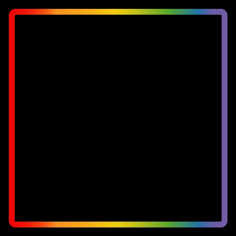 Regenbogen Rahmen LGBT DEMO
