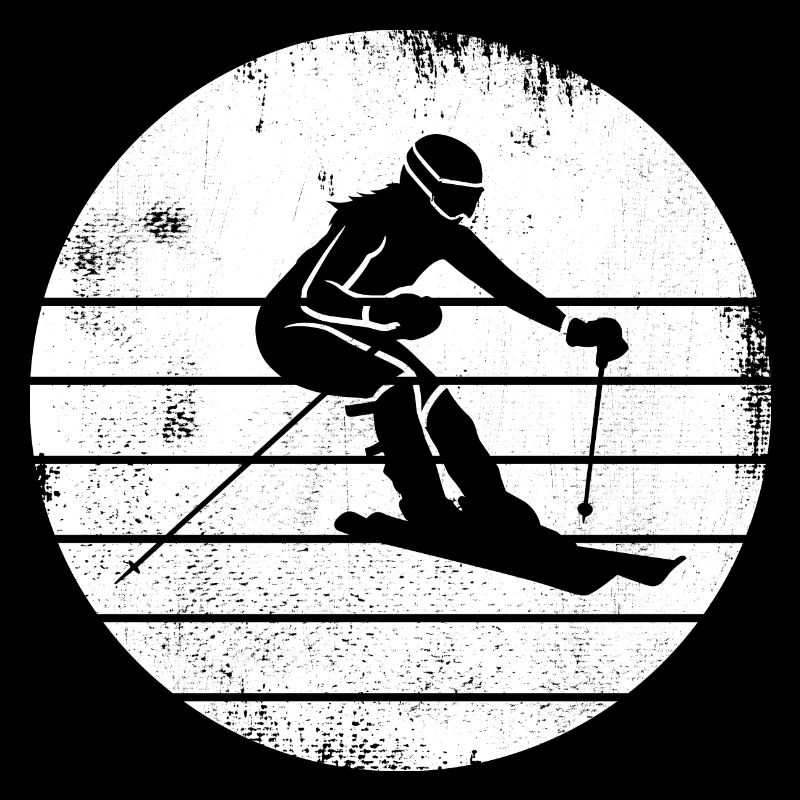Skifahrerin