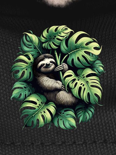 Monstera deliciosa sloth gift