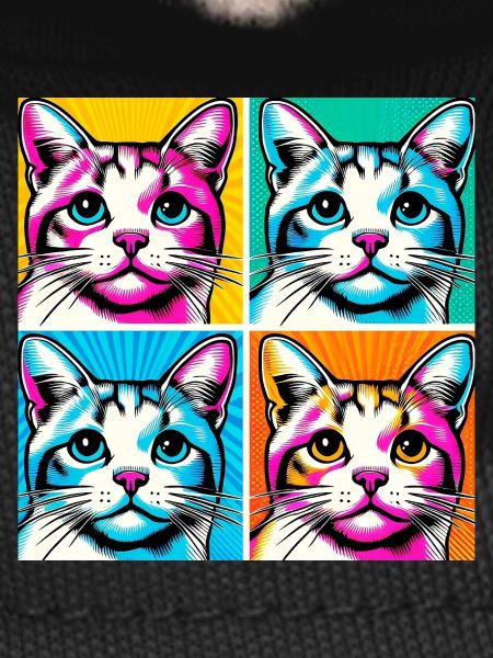 Cat Pop Art