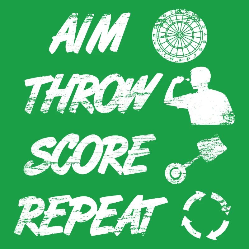 viser, lancer, pointer, répéter