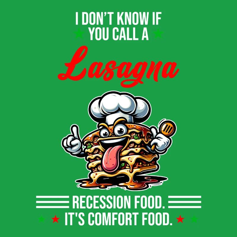 Manger des lasagnes en période de récession