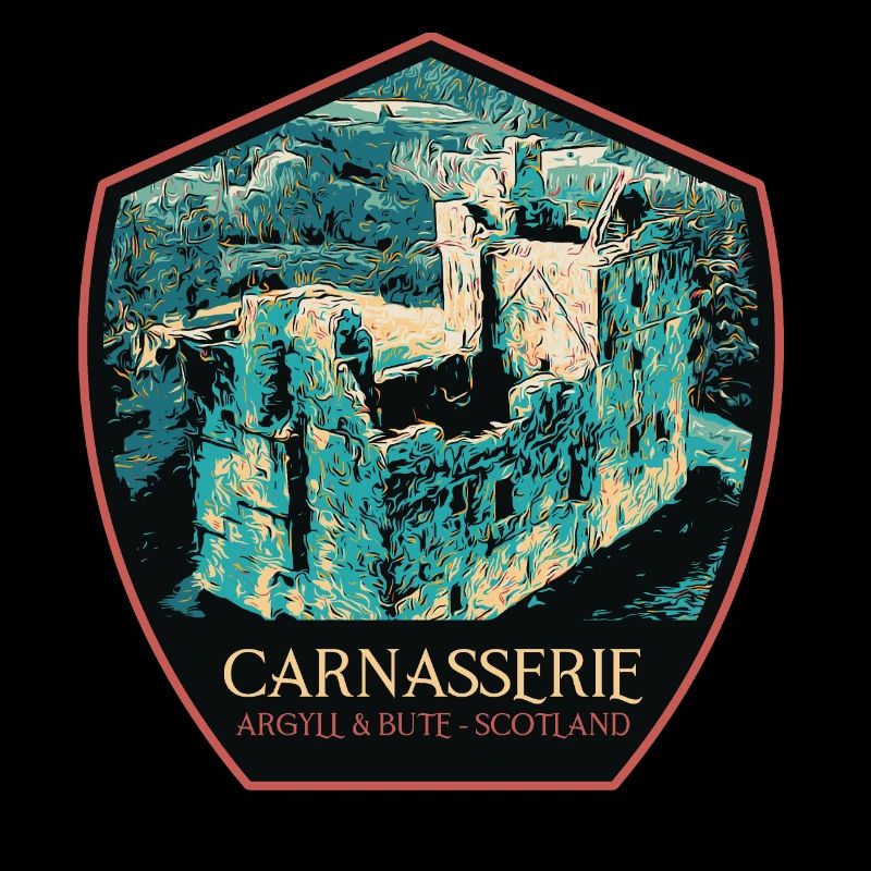 Illustration Château Carnasserie, Écosse