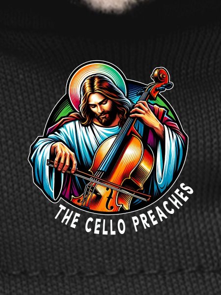 Le violoncelle prêche Jésus-Christ