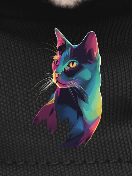 Stylized Cat Illustration