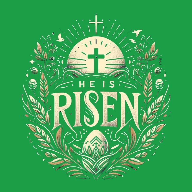He is Risen Cross & Light