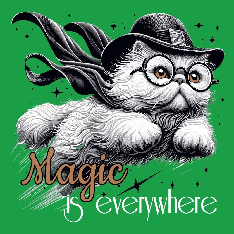 Magic Persian White Persian Cat Gift