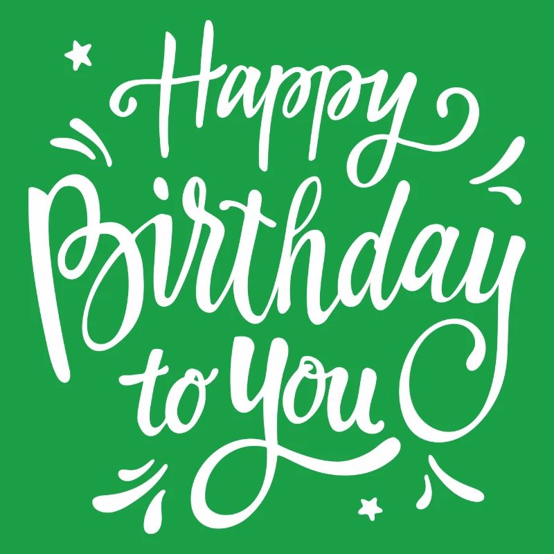 Geburtstagsskript handschriftliche Feier