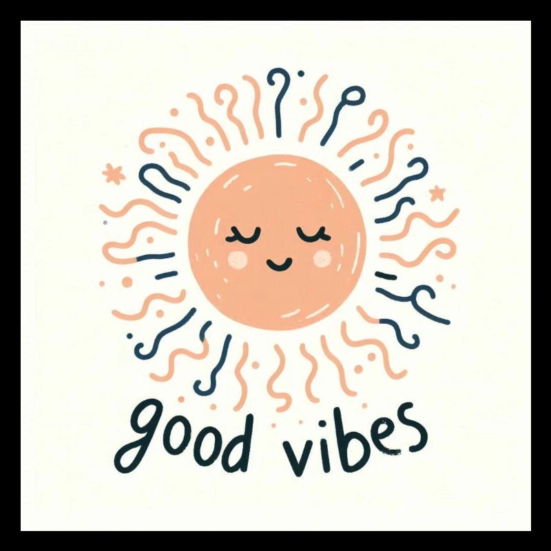A contented sun